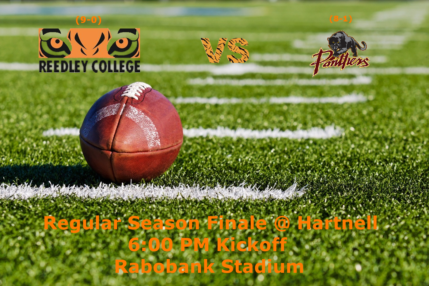Reedley Travels To Hartnell For Regular Season Finale!